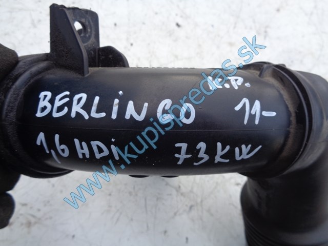 hadica na turbo na citroen berlingo III, 1,6hdi, 9801021780